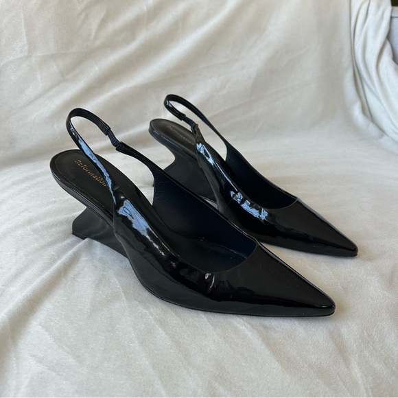 Reformation Black Slingback Heels - Picture 4 of 10